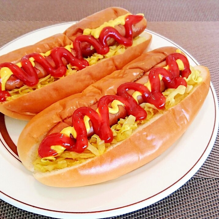ホットドッグ(関西風)